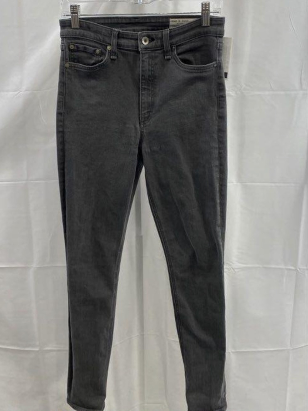 Rag & Bone Women's Dark Gray Skinny Jean - Sz 28